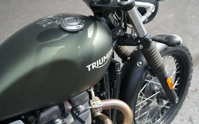 2023 Triumph Scrambler 900 Matte Khaki Green