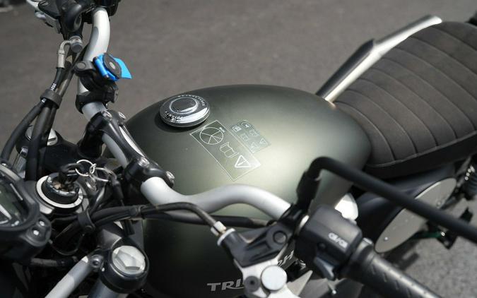 2023 Triumph Scrambler 900 Matte Khaki Green