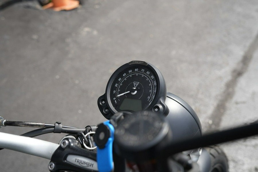 2023 Triumph Scrambler 900 Matte Khaki Green
