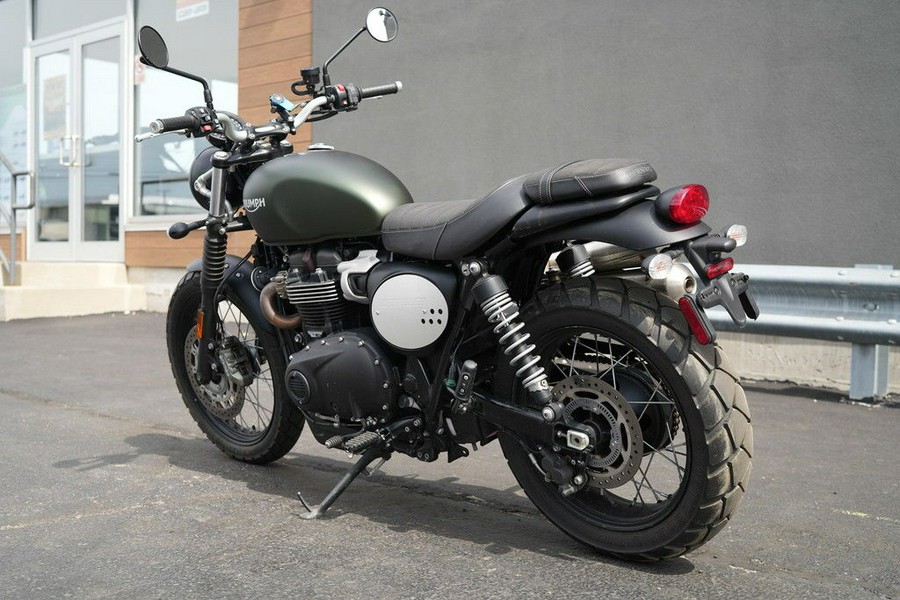 2023 Triumph Scrambler 900 Matte Khaki Green