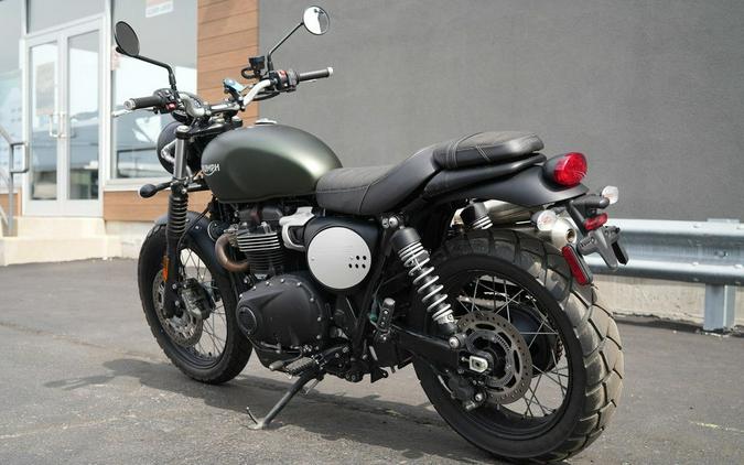 2023 Triumph Scrambler 900 Matte Khaki Green