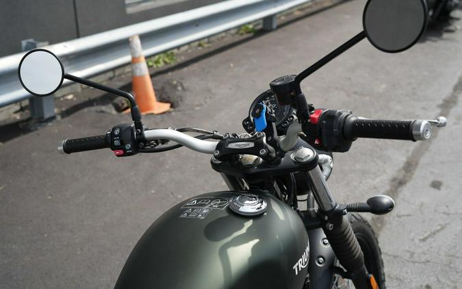 2023 Triumph Scrambler 900 Matte Khaki Green