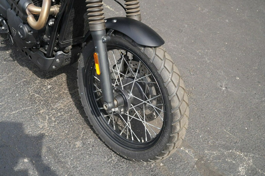 2023 Triumph Scrambler 900 Matte Khaki Green