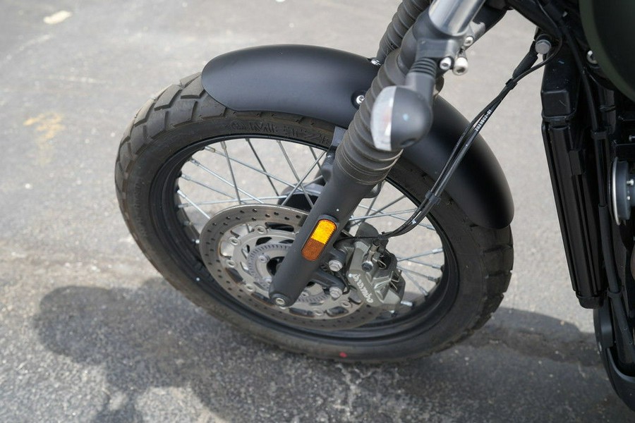 2023 Triumph Scrambler 900 Matte Khaki Green