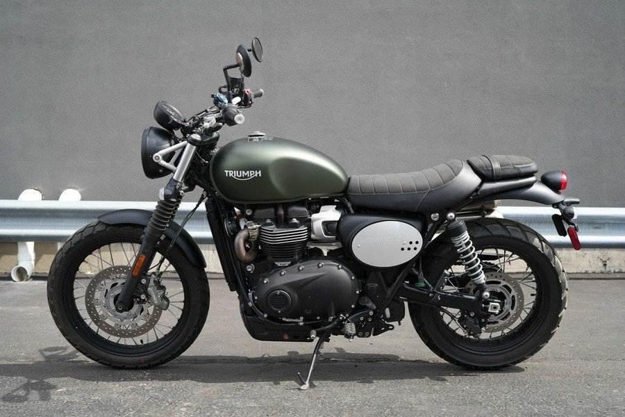 2023 Triumph Scrambler 900 Matte Khaki Green