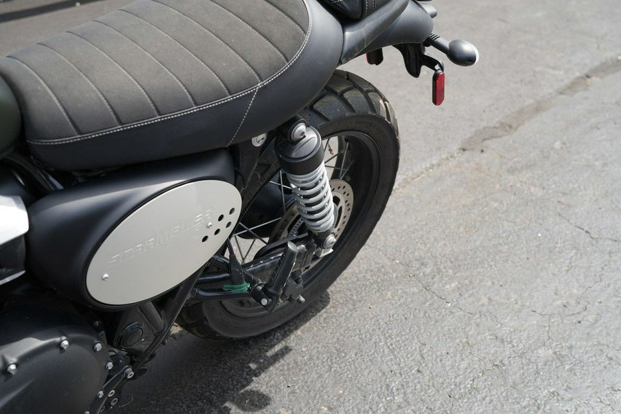 2023 Triumph Scrambler 900 Matte Khaki Green