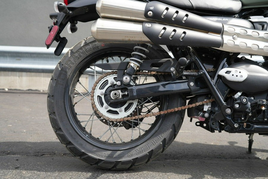 2023 Triumph Scrambler 900 Matte Khaki Green
