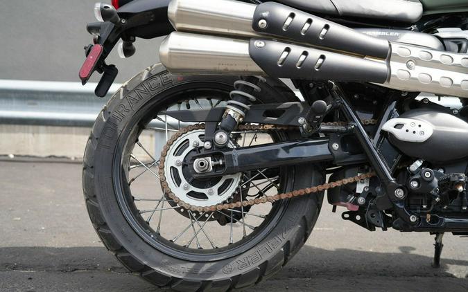 2023 Triumph Scrambler 900 Matte Khaki Green