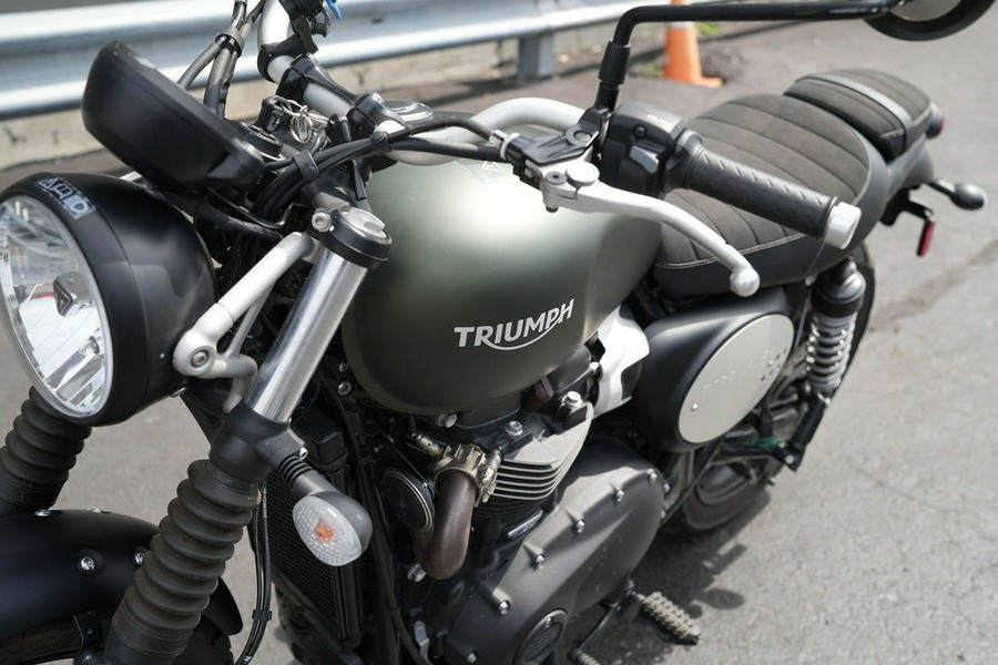 2023 Triumph Scrambler 900 Matte Khaki Green