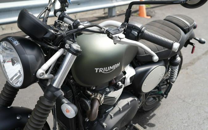 2023 Triumph Scrambler 900 Matte Khaki Green