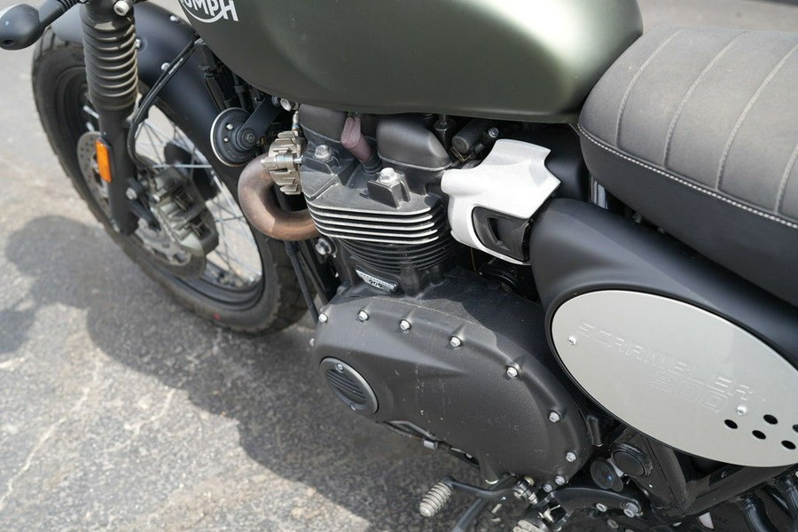 2023 Triumph Scrambler 900 Matte Khaki Green