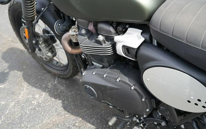 2023 Triumph Scrambler 900 Matte Khaki Green