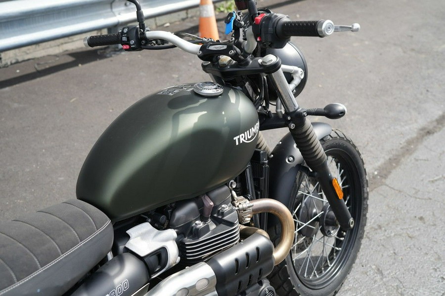 2023 Triumph Scrambler 900 Matte Khaki Green