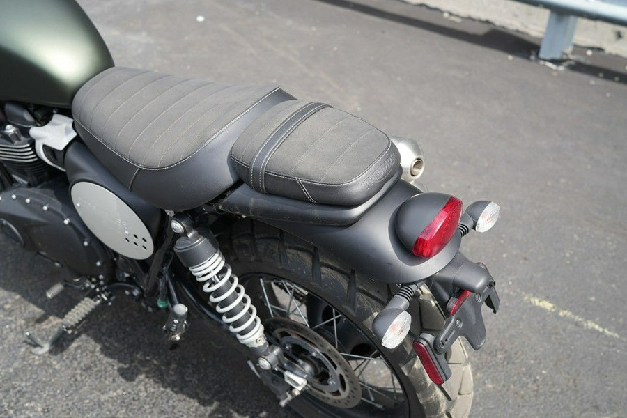 2023 Triumph Scrambler 900 Matte Khaki Green