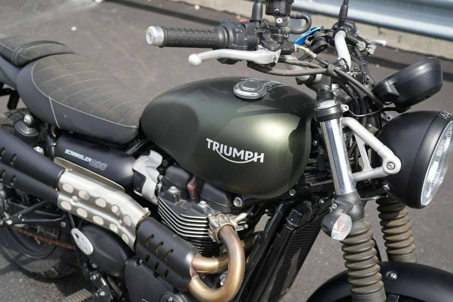 2023 Triumph Scrambler 900 Matte Khaki Green
