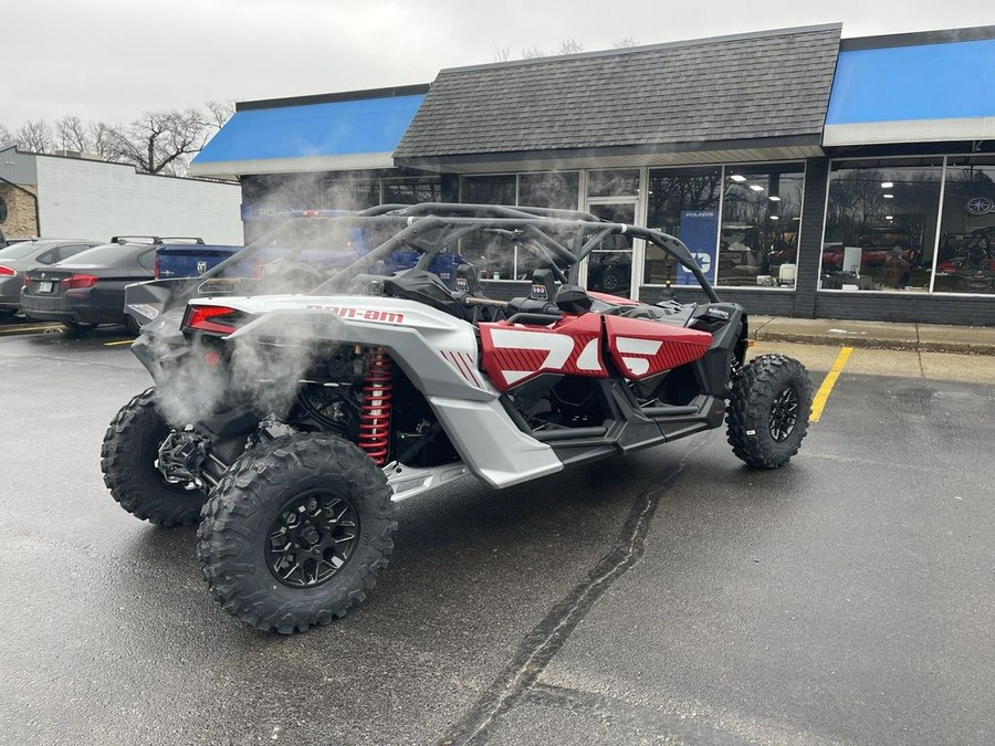2024 Can-Am® Maverick X3 MAX DS Turbo Fiery Red & Hyper Silver