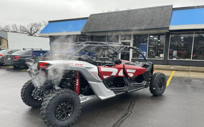 2024 Can-Am® Maverick X3 MAX DS Turbo Fiery Red & Hyper Silver