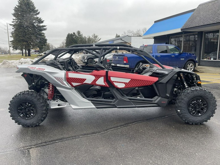 2024 Can-Am® Maverick X3 MAX DS Turbo Fiery Red & Hyper Silver