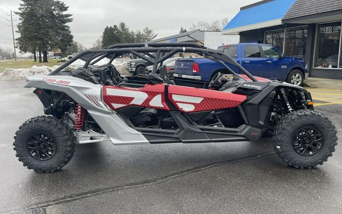 2024 Can-Am® Maverick X3 MAX DS Turbo Fiery Red & Hyper Silver