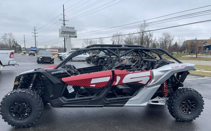 2024 Can-Am® Maverick X3 MAX DS Turbo Fiery Red & Hyper Silver