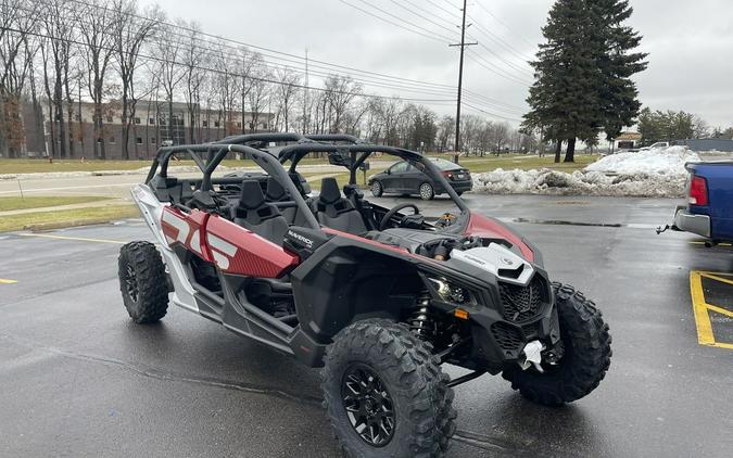 2024 Can-Am® Maverick X3 MAX DS Turbo Fiery Red & Hyper Silver