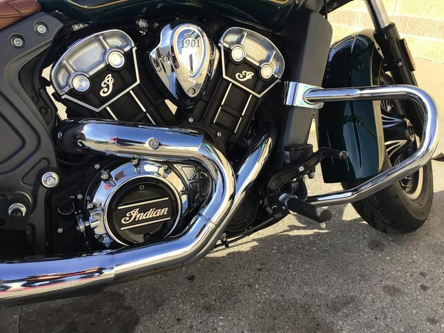 2020 Indian Motorcycle® Scout® ABS Metallic Jade/Thunder Black