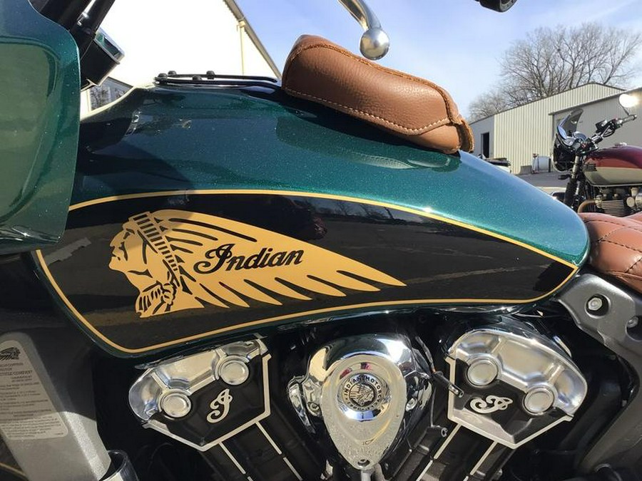 2020 Indian Motorcycle® Scout® ABS Metallic Jade/Thunder Black