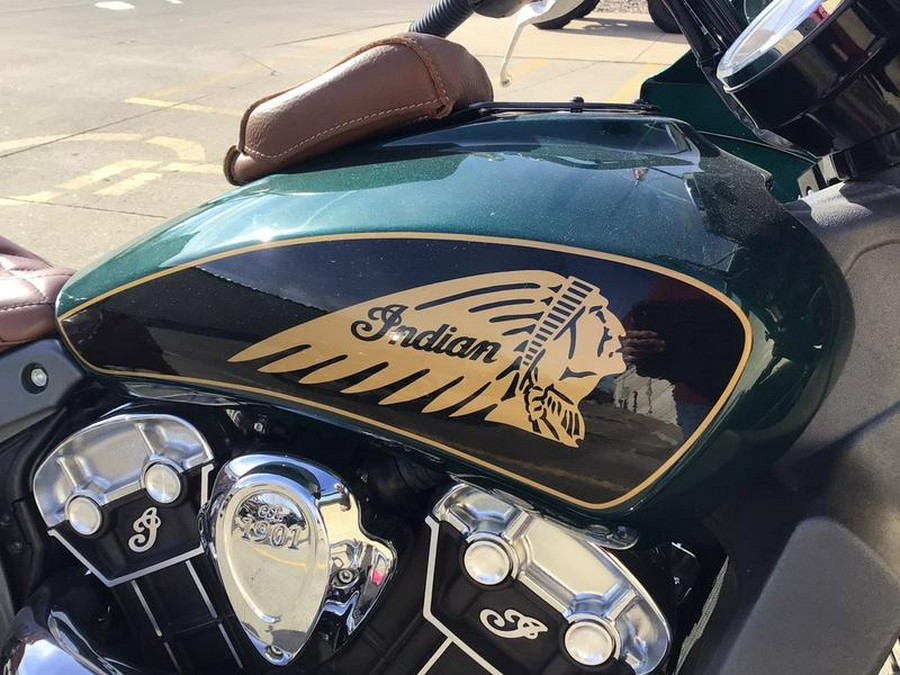 2020 Indian Motorcycle® Scout® ABS Metallic Jade/Thunder Black