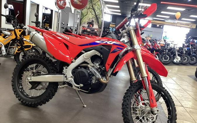 New 2024 HONDA CRF450X RED