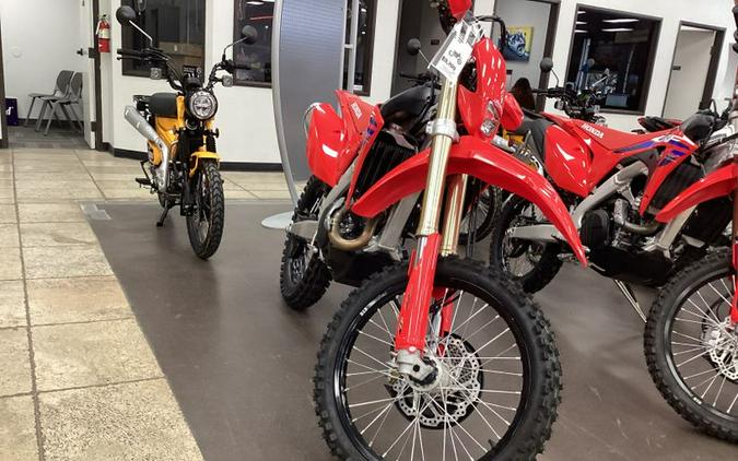 New 2024 HONDA CRF450X RED