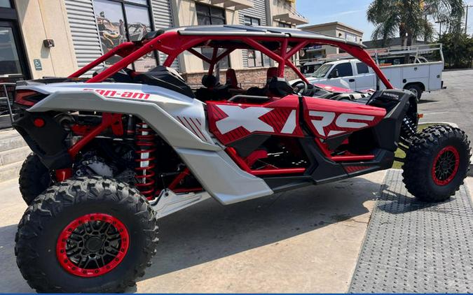 2025 Can-Am® Maverick X3 Max X RS Turbo RR With Smart-Shox Fiery Red & Hyper Silver