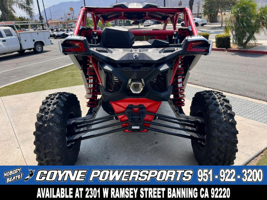 2025 Can-Am® Maverick X3 Max X RS Turbo RR With Smart-Shox Fiery Red & Hyper Silver