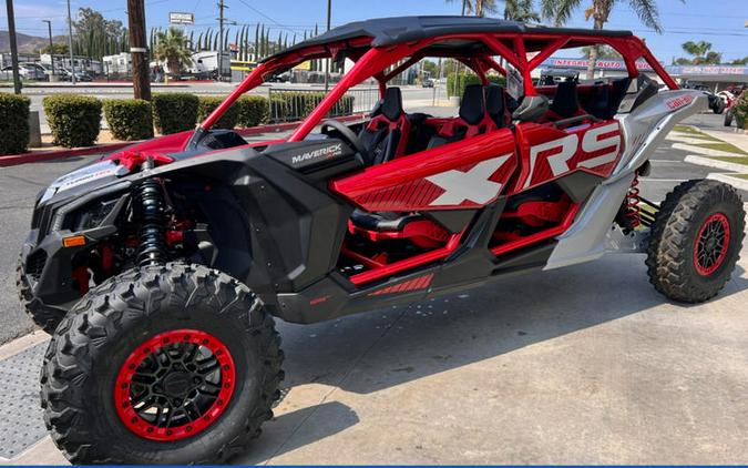 2025 Can-Am® Maverick X3 Max X RS Turbo RR With Smart-Shox Fiery Red & Hyper Silver