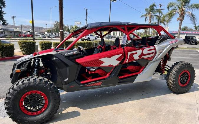 2025 Can-Am® Maverick X3 Max X RS Turbo RR With Smart-Shox Fiery Red & Hyper Silver