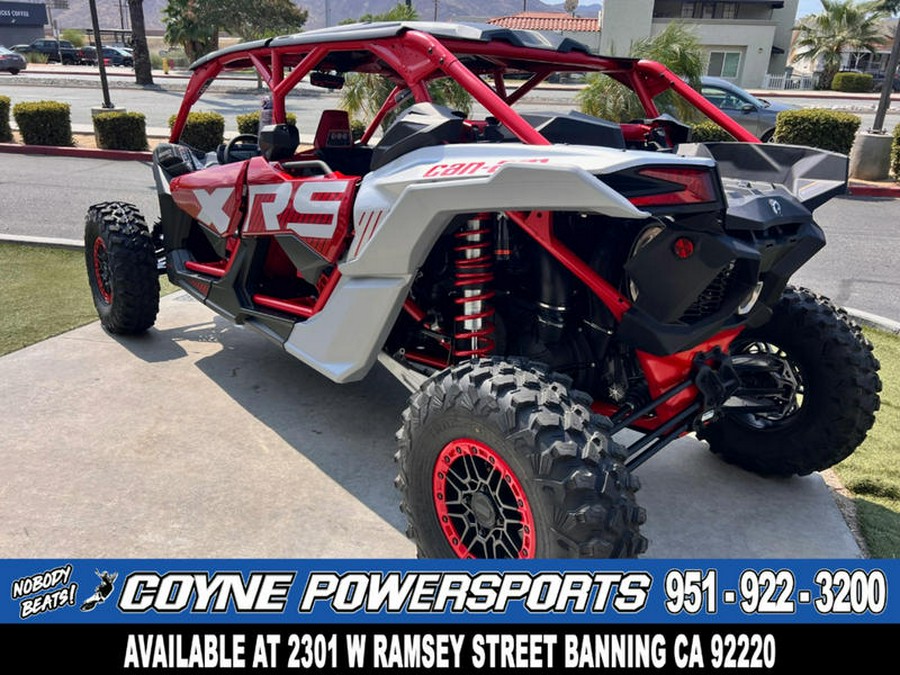 2025 Can-Am® Maverick X3 Max X RS Turbo RR With Smart-Shox Fiery Red & Hyper Silver