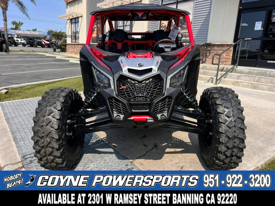 2025 Can-Am® Maverick X3 Max X RS Turbo RR With Smart-Shox Fiery Red & Hyper Silver