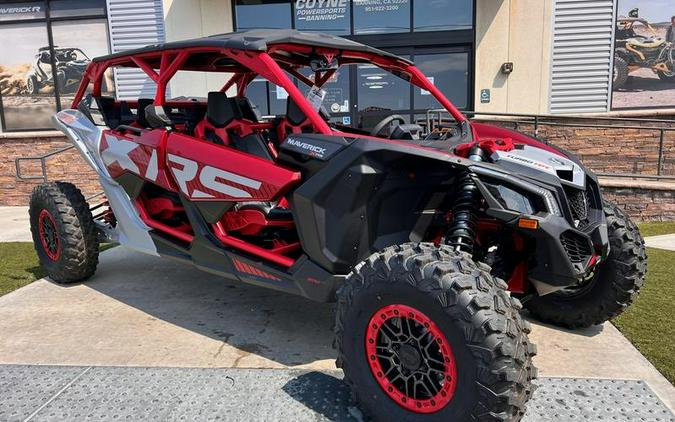 2025 Can-Am® Maverick X3 Max X RS Turbo RR With Smart-Shox Fiery Red & Hyper Silver