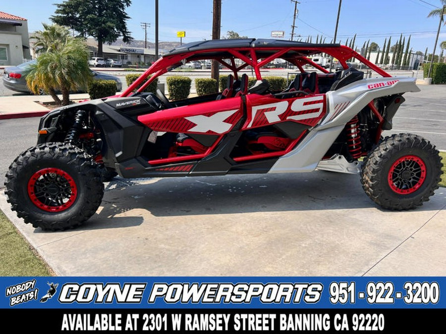 2025 Can-Am® Maverick X3 Max X RS Turbo RR With Smart-Shox Fiery Red & Hyper Silver