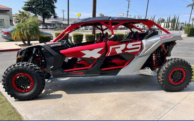 2025 Can-Am® Maverick X3 Max X RS Turbo RR With Smart-Shox Fiery Red & Hyper Silver