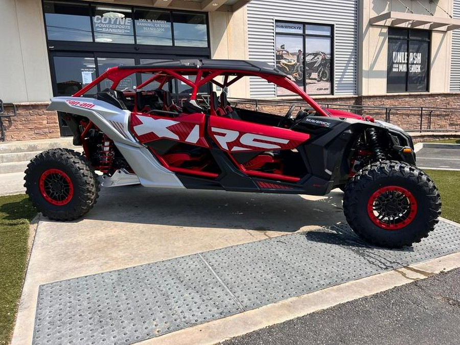 2025 Can-Am® Maverick X3 Max X RS Turbo RR With Smart-Shox Fiery Red & Hyper Silver