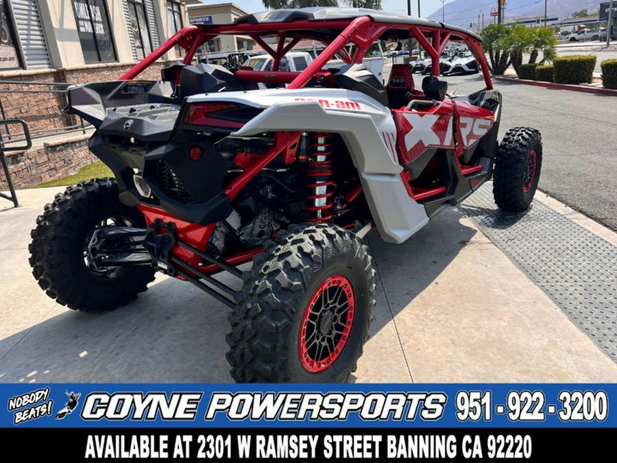 2025 Can-Am® Maverick X3 Max X RS Turbo RR With Smart-Shox Fiery Red & Hyper Silver