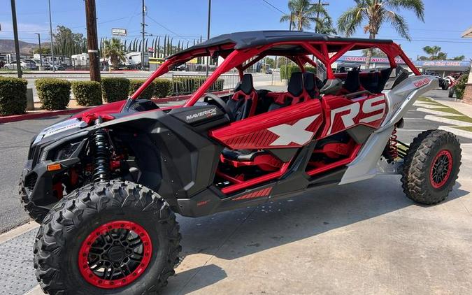 2025 Can-Am® Maverick X3 Max X RS Turbo RR With Smart-Shox Fiery Red & Hyper Silver