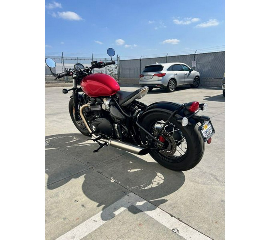 Used 2023 Triumph Bonneville Bobber Base Motorcycle in Long Beach, CA