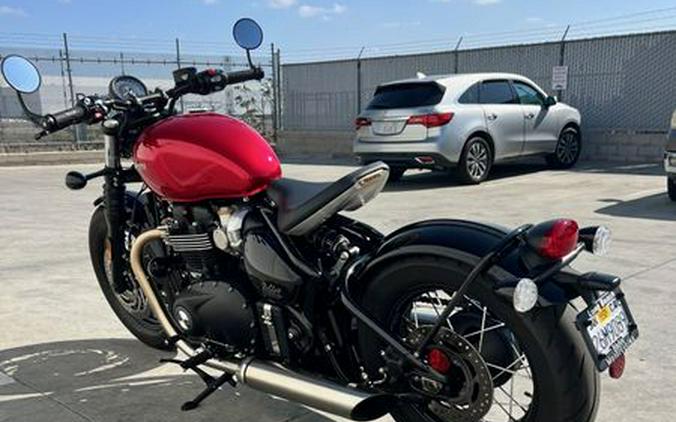 Used 2023 Triumph Bonneville Bobber Base Motorcycle in Long Beach, CA