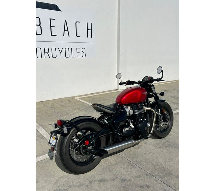 Used 2023 Triumph Bonneville Bobber Base Motorcycle in Long Beach, CA