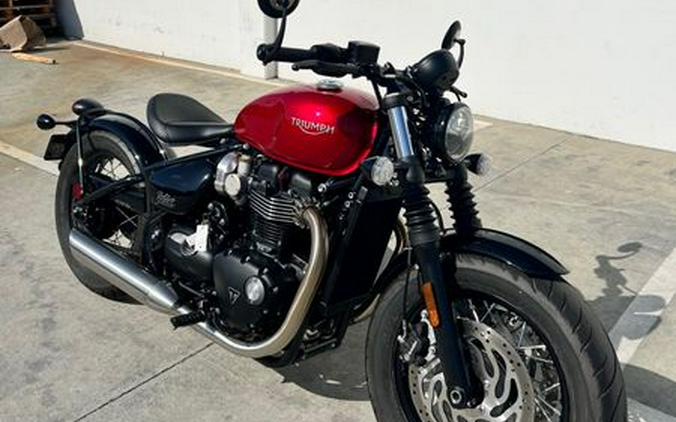 Used 2023 Triumph Bonneville Bobber Base Motorcycle in Long Beach, CA