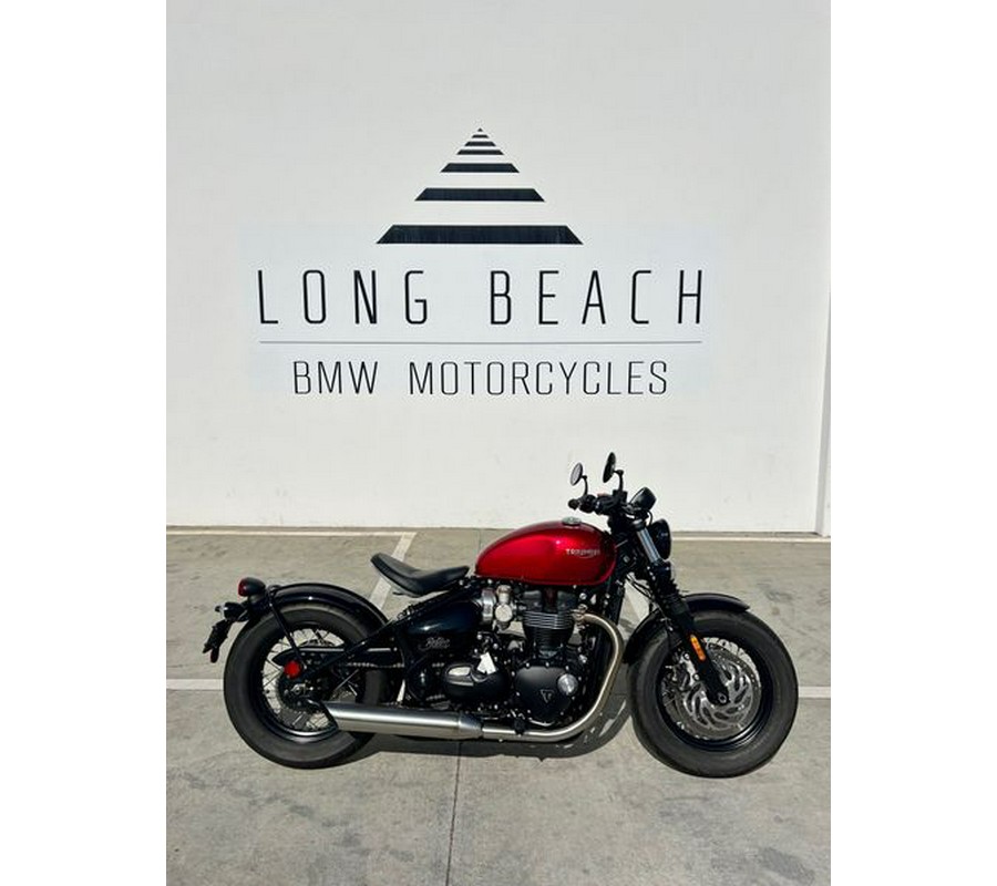 Used 2023 Triumph Bonneville Bobber Base Motorcycle in Long Beach, CA