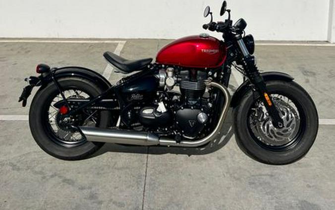 Used 2023 Triumph Bonneville Bobber Base Motorcycle in Long Beach, CA