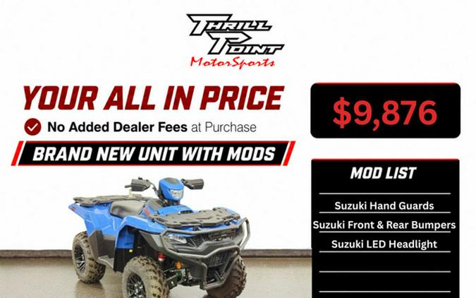 2024 Suzuki Kingquad 750Axi Power Steering SE+ W/ RP