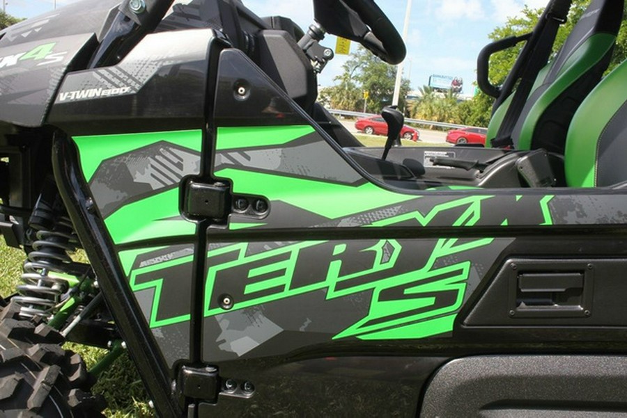 2025 Kawasaki Teryx4 S LE Cypher Camo Gray